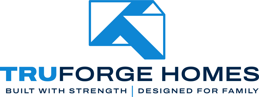 Logo image of Turforge Homes with the tagline 'Build with strength, designed for family'