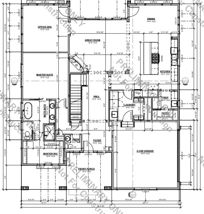 Bridgewater Floor Plan 1st floor