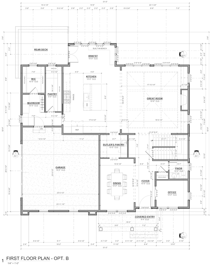 Cherrydale floor plan 1st floor