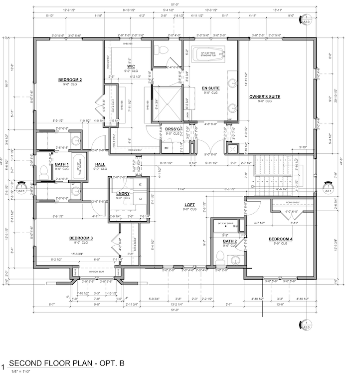 Cherrydale floor plan 2nd floor